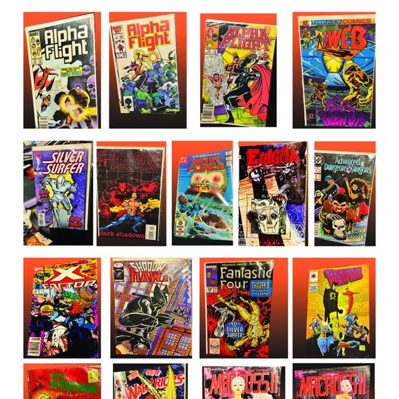 17 classic comics - Picture 1 of 16